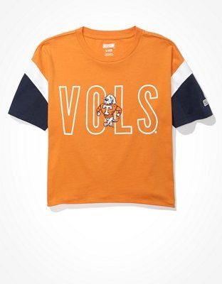Tailgate Women's Tennessee Volunteers Colorblock T-Shirt | American Eagle Outfitters (US & CA)