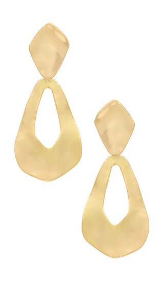 SHASHI Alaia Earrings in Metallic Gold. | Revolve Clothing (Global)