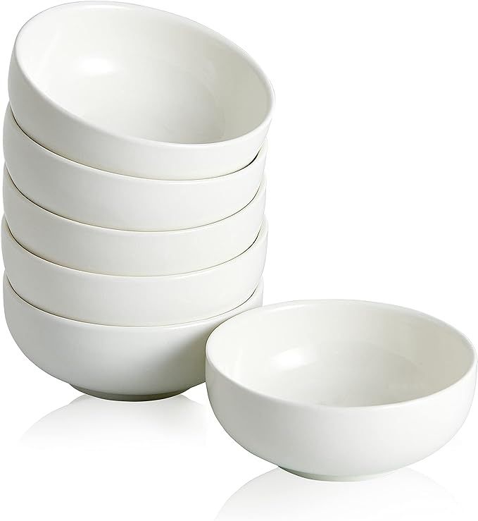 Swuut Ceramic Pinch Bowls,2.5 oz Mini Prep Dip Bowl Set,Small Dipping Salsa Charcuterie Soy Sauce... | Amazon (US)