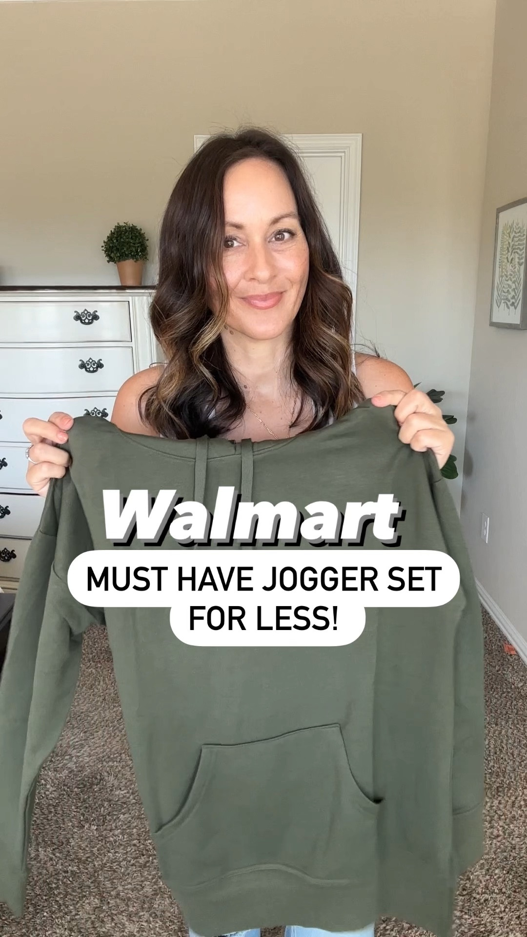 Walmart jogger set. 

Wearing size small in hoodie and joggers and I’m typically a size 4. Shoes 7.5. All true to size. #LTKover40 #LTKfindsunder50

#LTKSeasonal