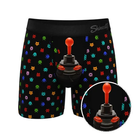 The Joystick - Shinesty Video Game Ball Hammock Pouch Underwear With Fly Large | Walmart (US)