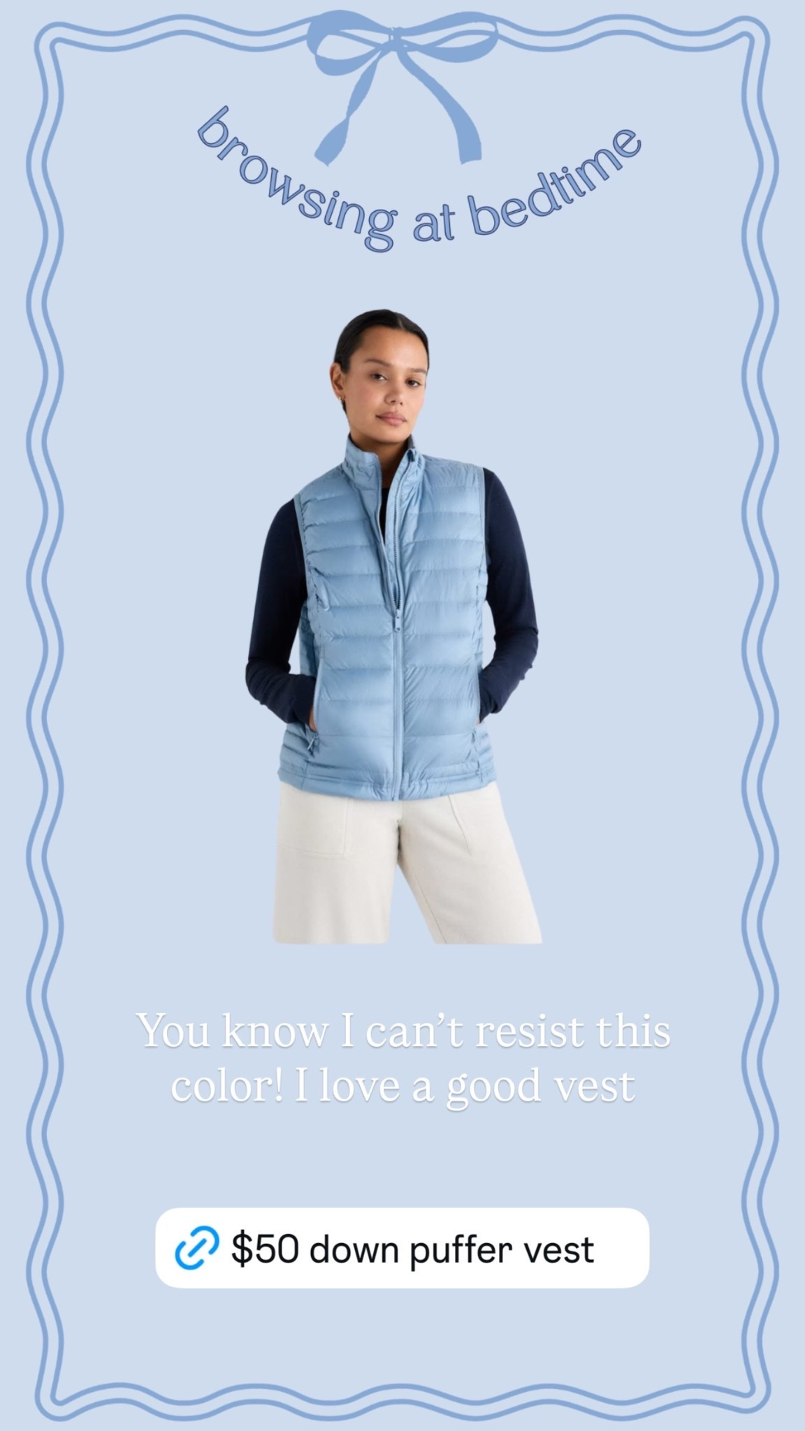 You know I can’t resist this color! I love a good vest

#LTKActive #LTKFindsUnder50 #LTKSeasonal