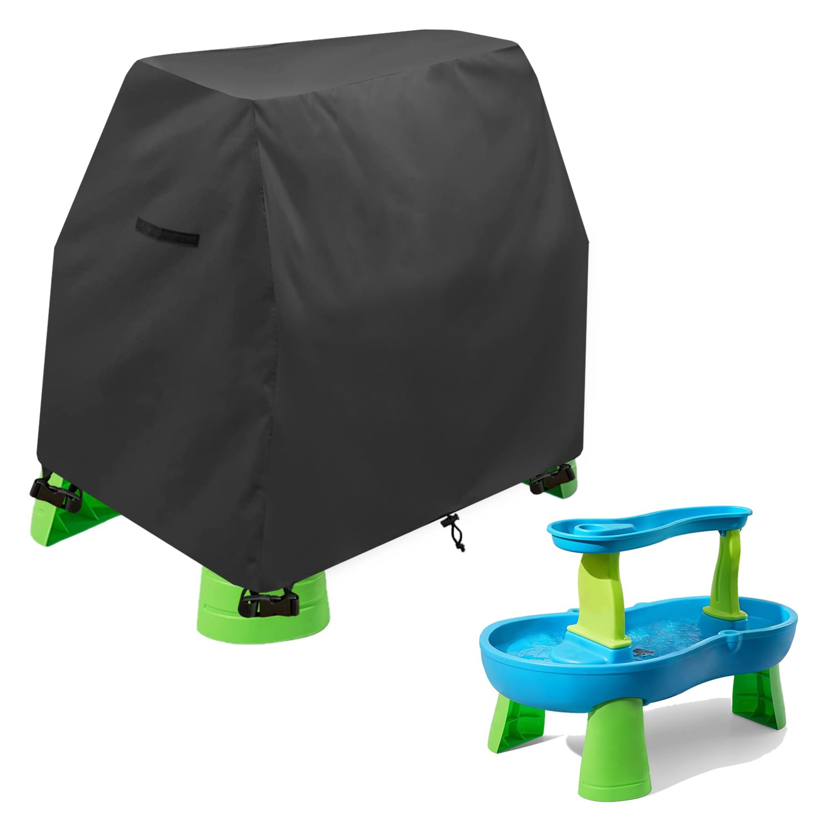 Kids Water Table Cover Fit Rain Showers Splash Pond Water Table,Waterproof Dust Proof Anti-UV Outdoor Toys Cover-Cover only | Amazon (US)