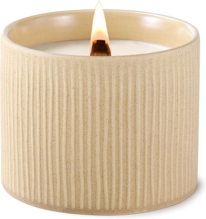 FreeJac Sandalwood Candles for Home - Scented Candle Gifts for Women Men Sandal Aromatherapy Cand... | Amazon (US)
