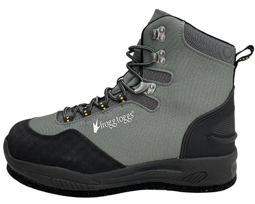 FROGG TOGGS Men's Deep Current Waterproof Fishing Wading Boot for Fishing in Cleated or Felt, Felt, 12 | Amazon (US)