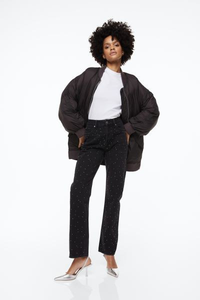 Straight High Jeans | H&M (UK, MY, IN, SG, PH, TW, HK)