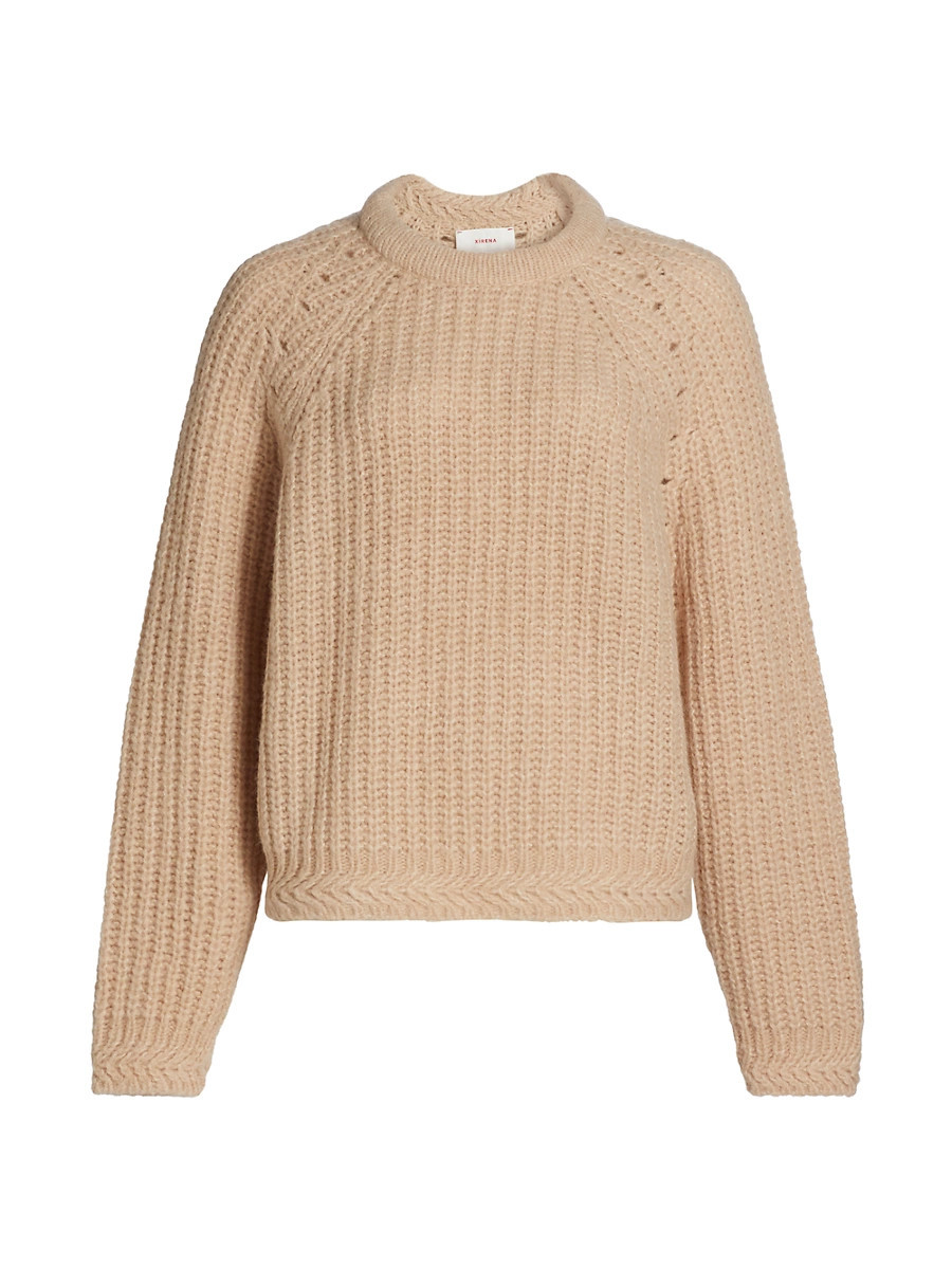 Women's Landrey Alpaca-Blend Sweater - Cream Ice - Size XS | Saks Fifth Avenue