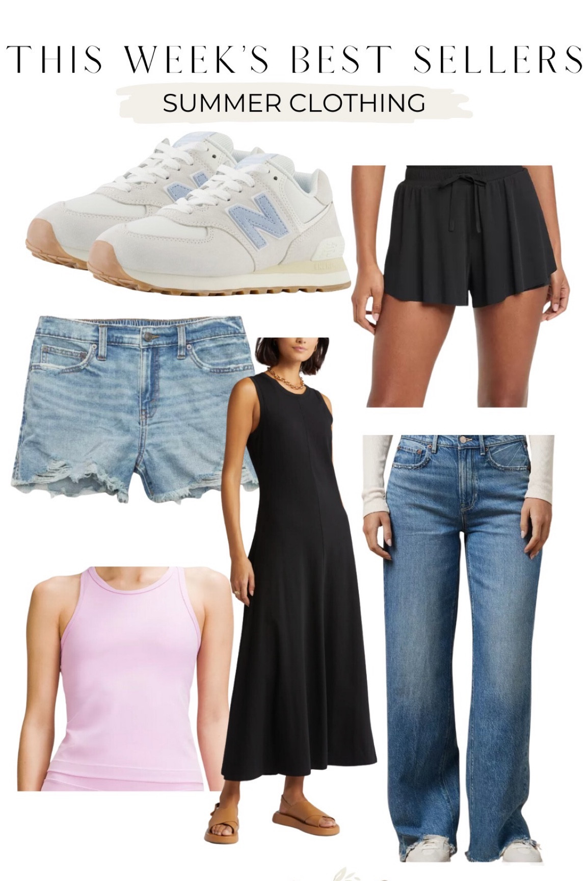 Summer clothing top sellers! Loving these finds, all so good. Summer dress // travel outfit // shorts // sneakers 

#LTKOver40 #LTKFindsUnder50 #LTKActive