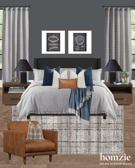 Masculine bedroom inspo, boys bedroom, boy bedroom, boy room decor, masculine room decor, boys bedroom decor ideas, teen boy bedroom, teen bedding, boy bedding, masculine bedding, masculine home decor, teen boy decor, plaid rug, grey bedding, black lamp, leather pillow, leather chair, sports wall art, navy pillow, navy lamp, football wall art, wood nightstand 

#masculine #homedecor #boysroom #teenboy #bedroom

#LTKFind #LTKhome #LTKstyletip