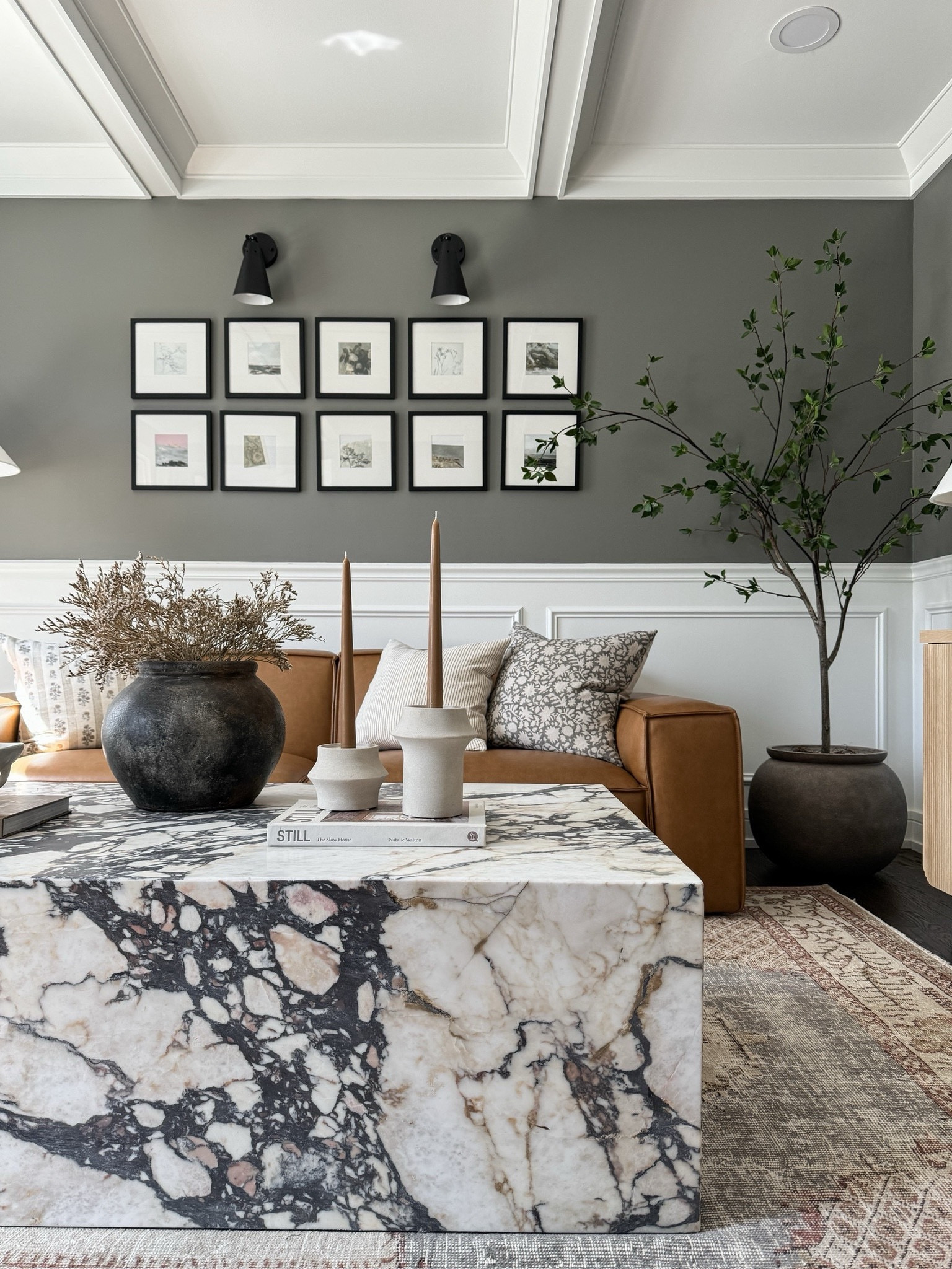 Office views with this gorgeous leather sofa from castlery! This is one of my favorite pieces - very comfy and high quality! We’ve had it for years and have used it in different rooms to create a new look!

#LTKStyleTip #LTKHome #LTKSaleAlert