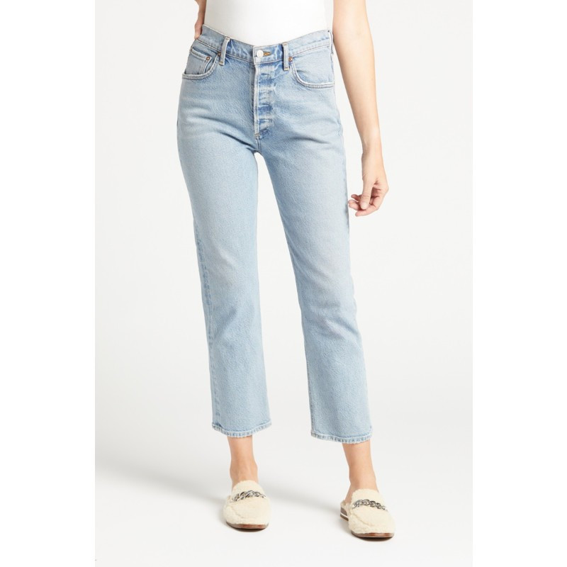 AGOLDE Riley High Rise Straight | EVEREVE | Evereve