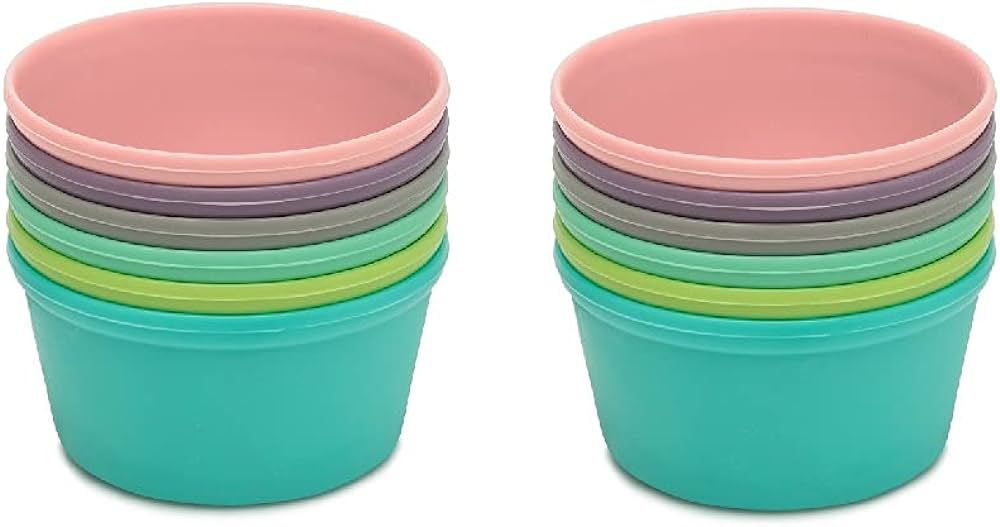 melii Rainbow Silicone Food Cups – For separating food and baking - 12 pack | Amazon (US)