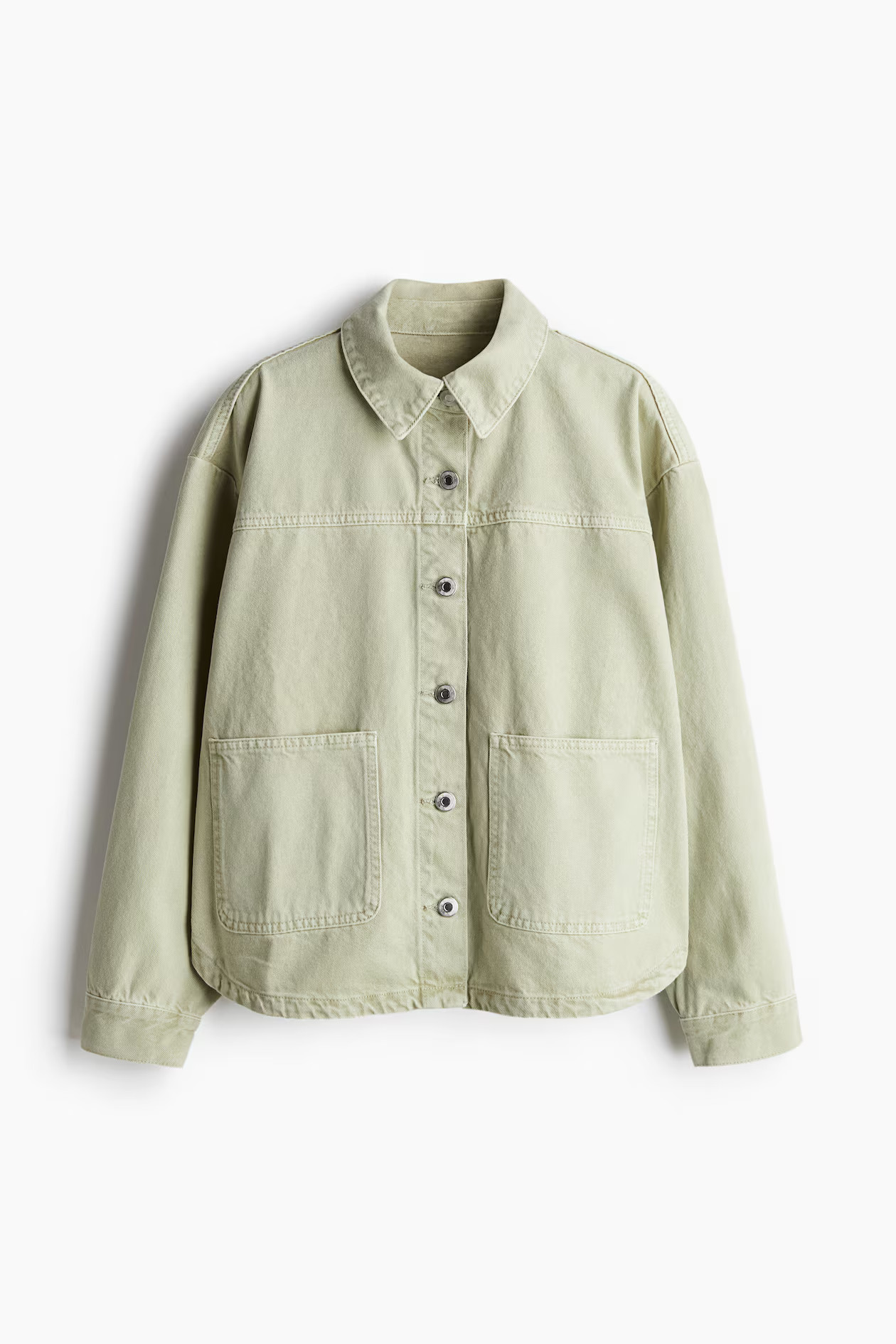 Twill overshirt | H&M (UK, MY, IN, SG, PH, TW, HK)