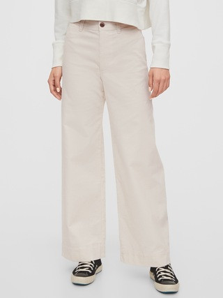 High Rise Wide-Leg Corduroy Pants | Gap (US)