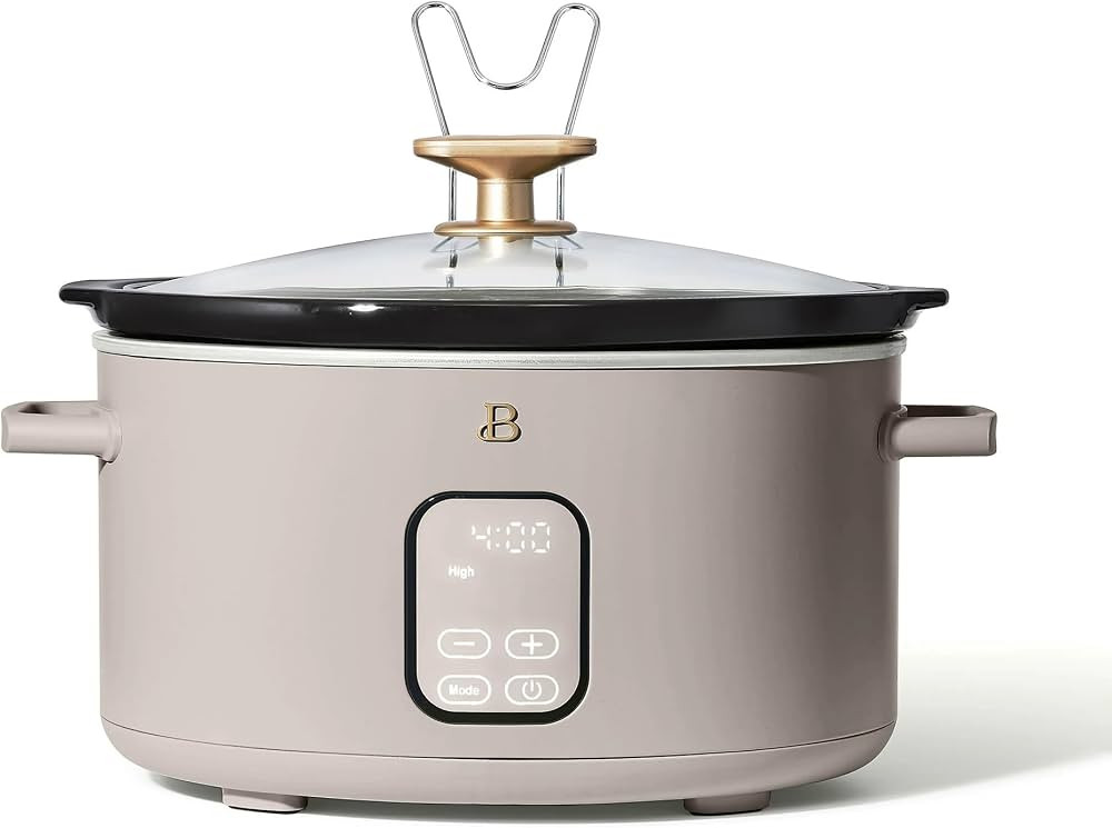 Beautiful 6 Qt Programmable Slow Cooker by Drew Barrymore - 5 Preset Cooking Functions, Digital C... | Amazon (US)