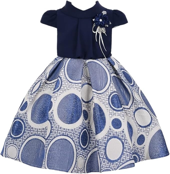 Cosplay Life Elegant Flower Glown Dress for Girls Young Adult Fashion Bow Flower Kids Party Festi... | Amazon (US)