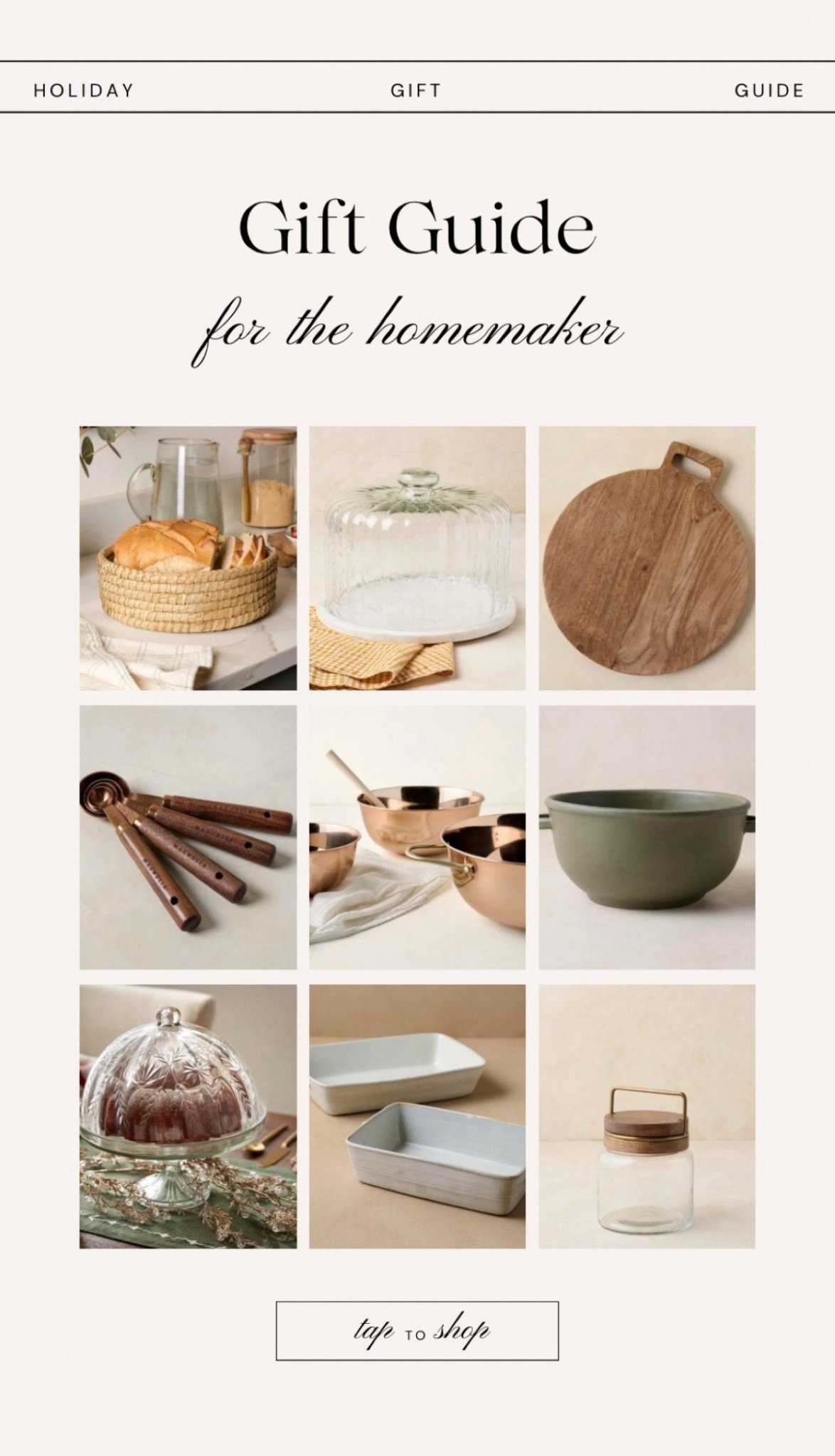 gift guide for homemakers, wives, newlyweds, etc



#LTKGiftGuide #LTKCyberWeek #LTKHoliday