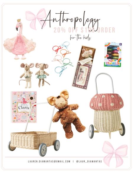 Anthropology kids finds, 20% off $100 order #gifts #accessories #kids 

#LTKsalealert #LTKkids #LTKSpringSale