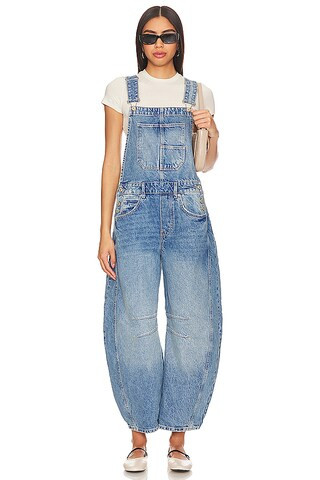 Free People x We The Free Good Luck Overall in Ultra Light Beam from Revolve.com | Revolve Clothing (Global)