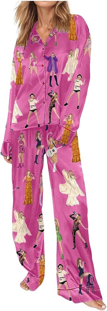 Pajamas 2 Piece Pjs Set Concert Lounge Sets for Music Lovers Fans | Amazon (US)