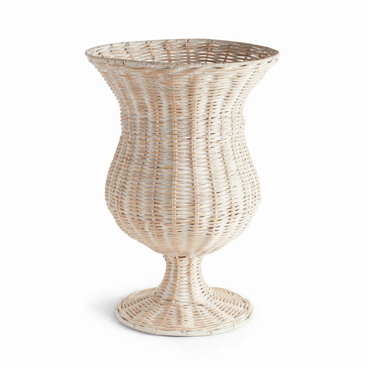 Dayam RATTAN FOOTED URN WIDE | Wayfair North America