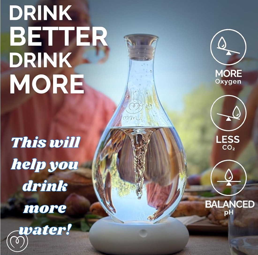 I LOVE THIS! I bought it a few months ago and it absolutely helps me drink more water! It’s so beautiful!!!! 

#LTKHome