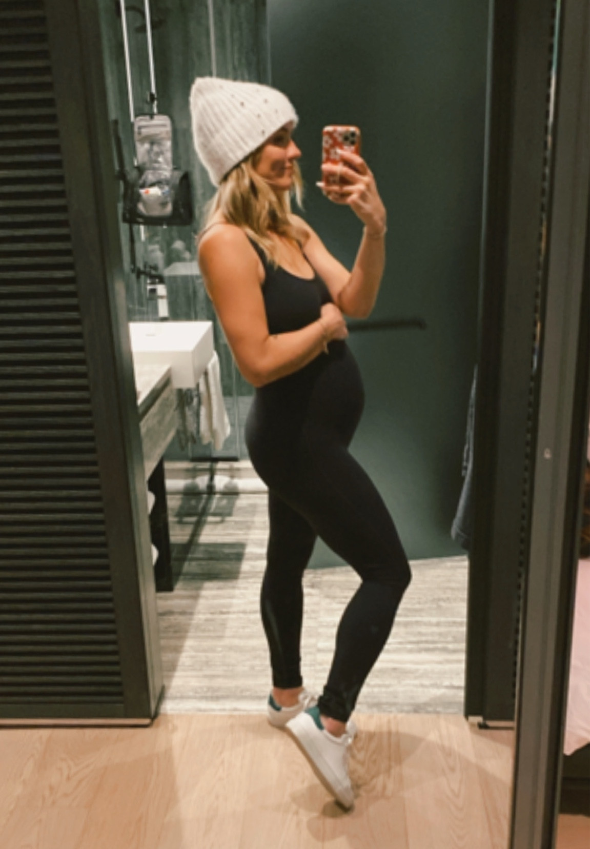 BUMP FRIENDLY BODYSUITS 💗 in Aritzia I typically wear xs or small but did small in both jumpsuits for bump friendly wearing! 

#LTKbump #LTKstyletip #LTKfitness