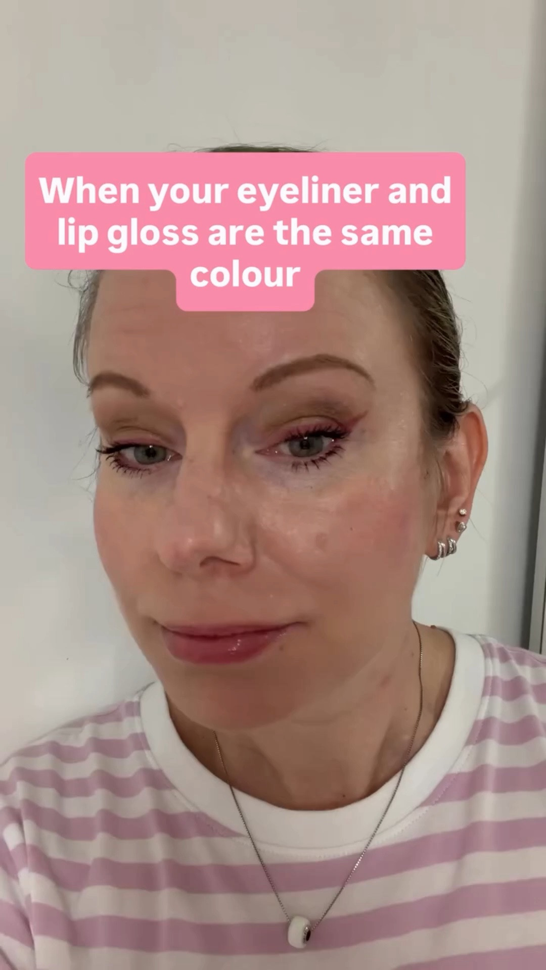 When your eyeliner and lip gloss are the same colour 

It used to be matching nail polish and lipstick, but today I’m doing eyeliner and lip gloss 💋

Fine Linez Eyeliner - RiRi 
Gloss Bomb Universal Lip Luminizer — RiRi

★ all makeup @fentybeauty  
★ all skincare @fentyskin 
★ earrings @astridandmiyu

#fentybeauty #fentyskin #fentypro

#LTKuk #LTKbeauty #LTKstyletip