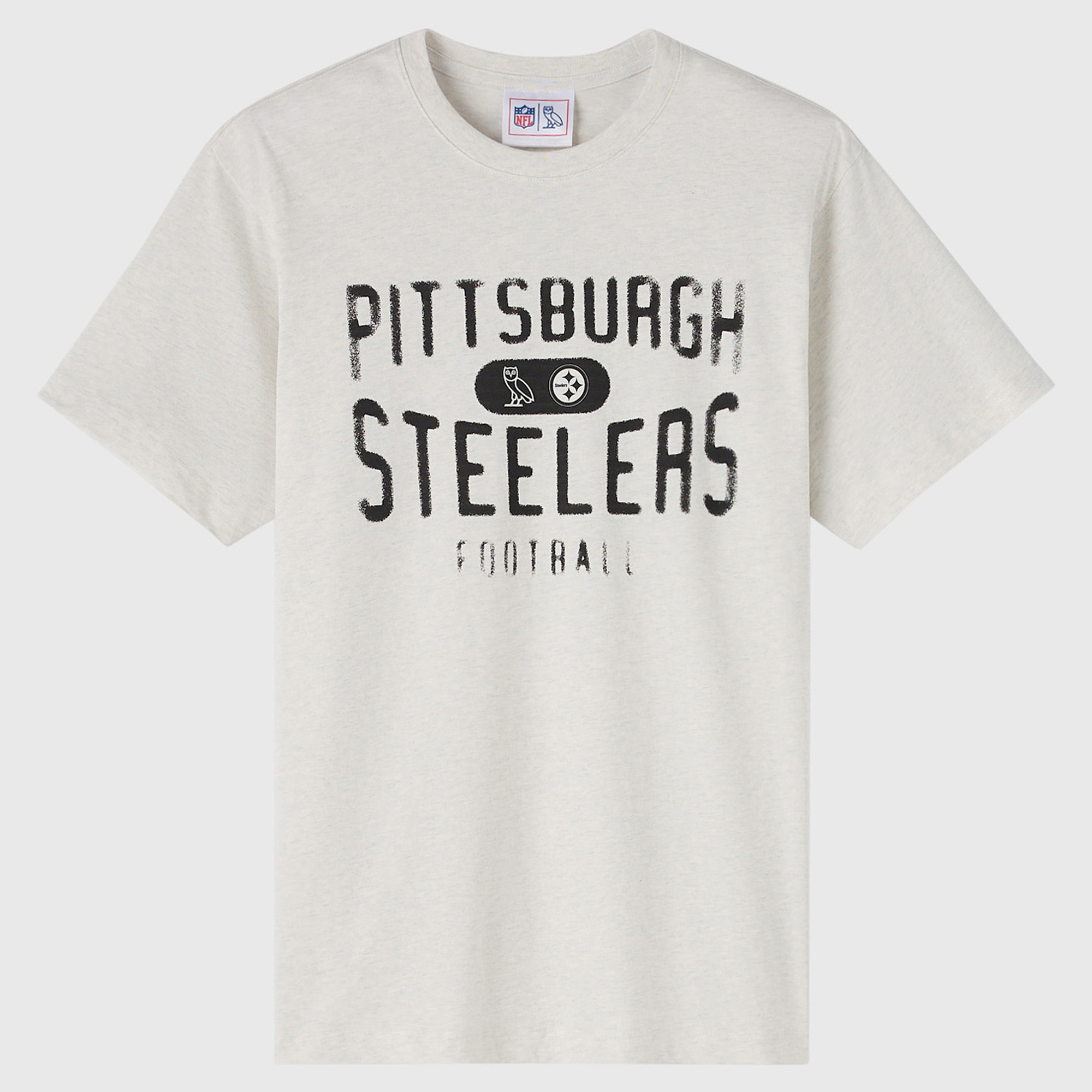 Unisex OVO x NFL Heather Gray Pittsburgh Steelers T-Shirt | NFL Shop