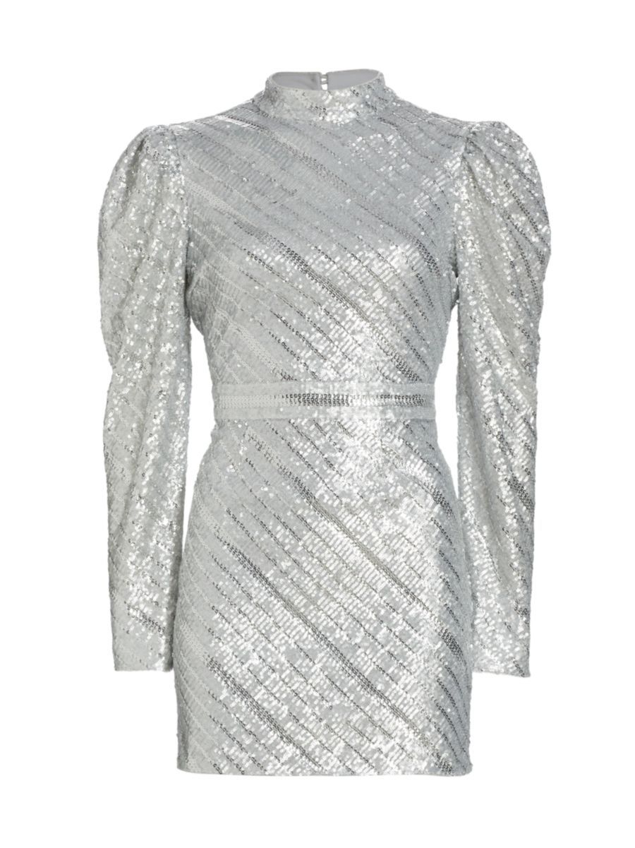 Pollie Sequin Body-Con Minidress | Saks Fifth Avenue