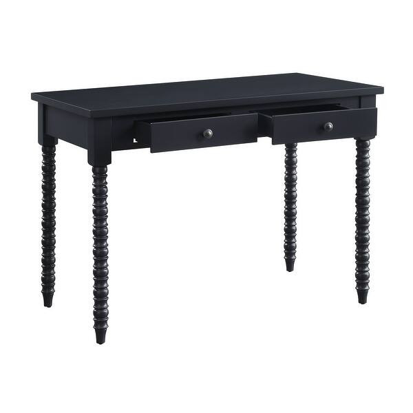 ACME Altmar Writing Desk in Black Finish | Bed Bath & Beyond