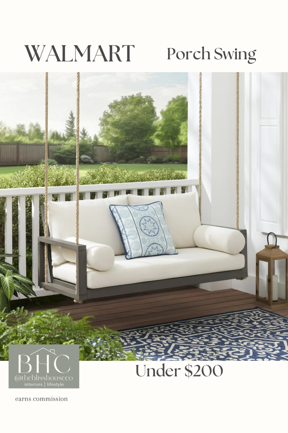 Porch swing under $200

#LTKSeasonal #LTKSaleAlert #LTKHome