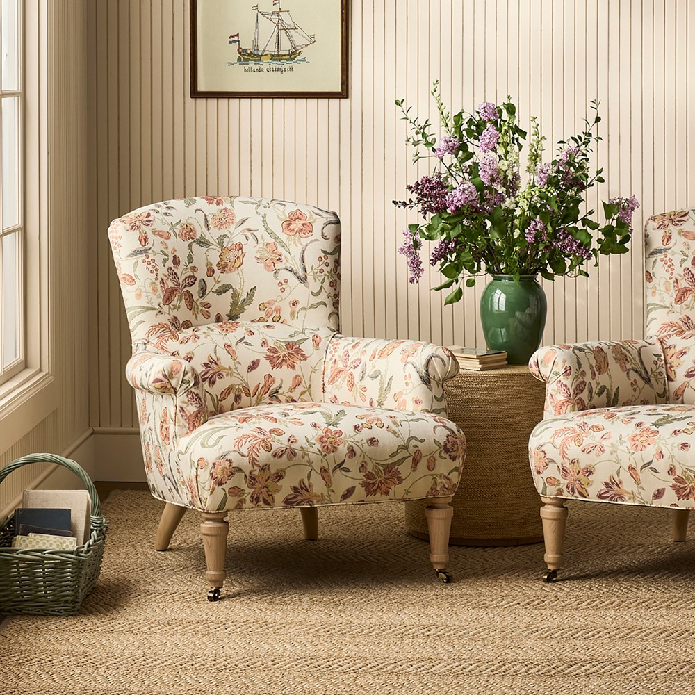 Hill House x Williams Sonoma Home Grace Upholstered Occasional Chair | Williams-Sonoma
