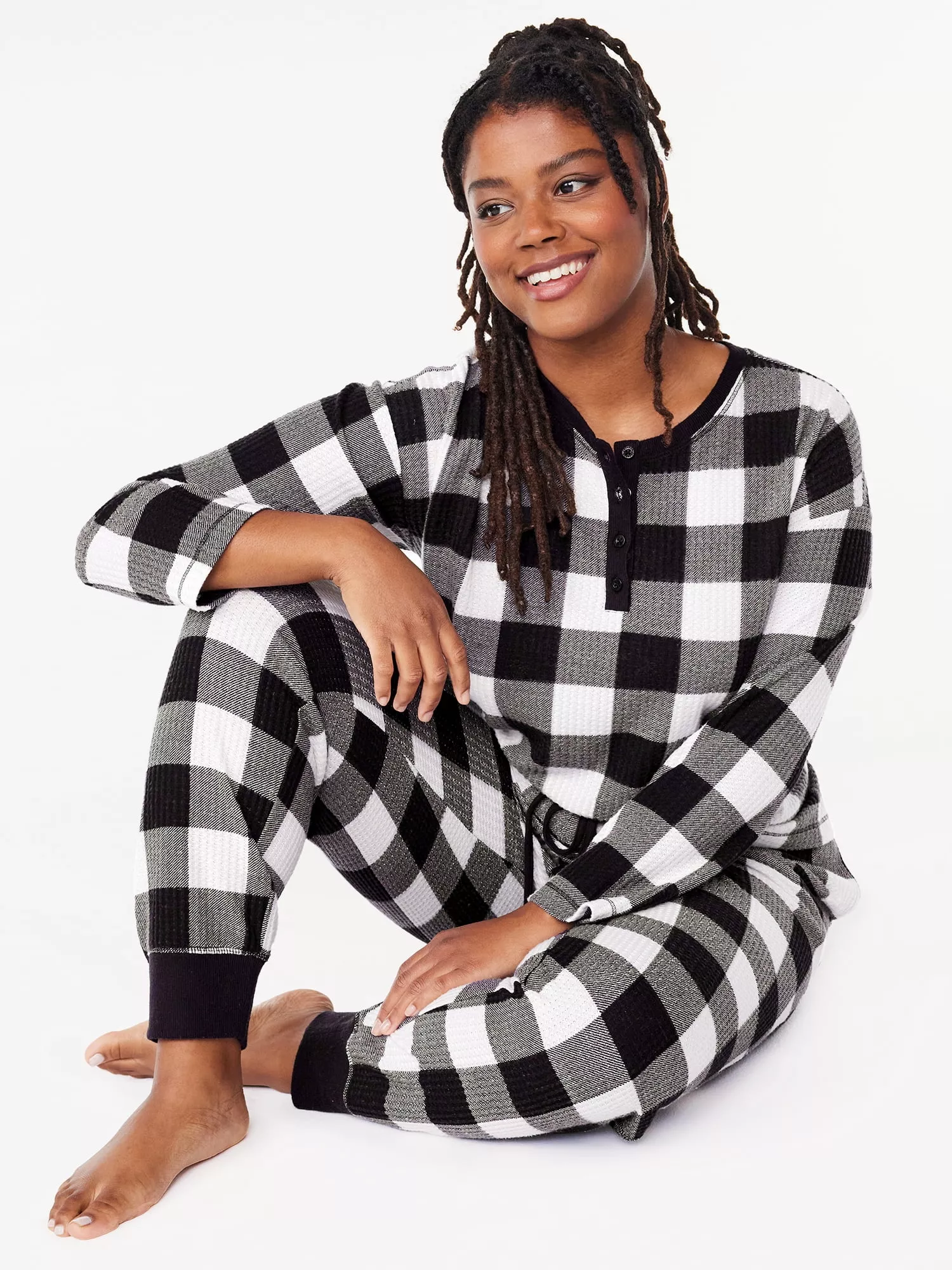 Womens waffle knit discount onesie