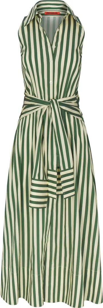 Inna Sleeveless Poplin Dress | Nordstrom