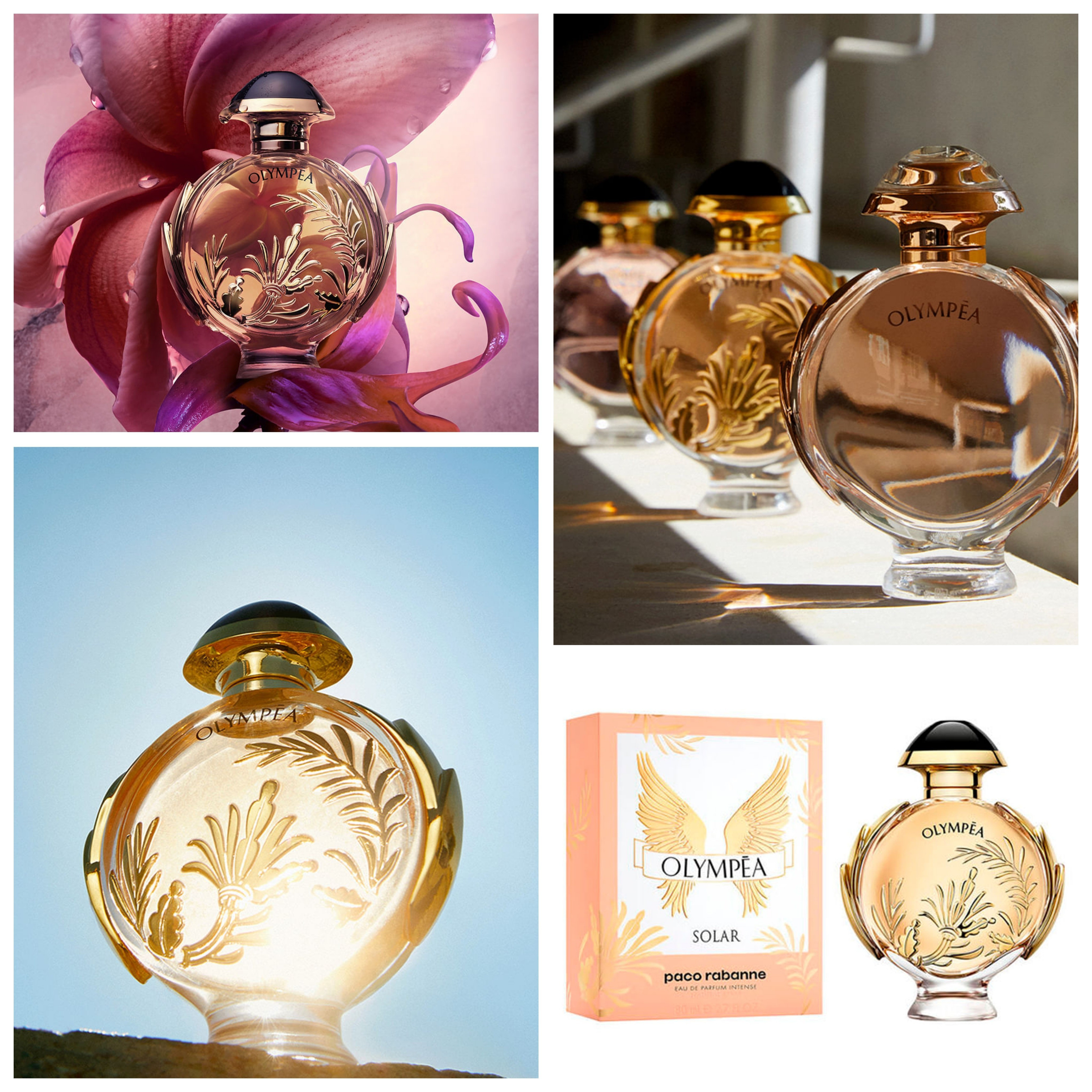 O Perfume Importado de Paco Rabanne, Olympéa Solar Eau de Parfum Intenso é a fragrância da Deusa Amazona: feroz e independente, ela possui seu poder radiante com confiança e uma verdadeira beleza celeste e vitoriosa. Uma explosão luminosa de brilho sensual.

#LTKSeasonal #LTKbrasil