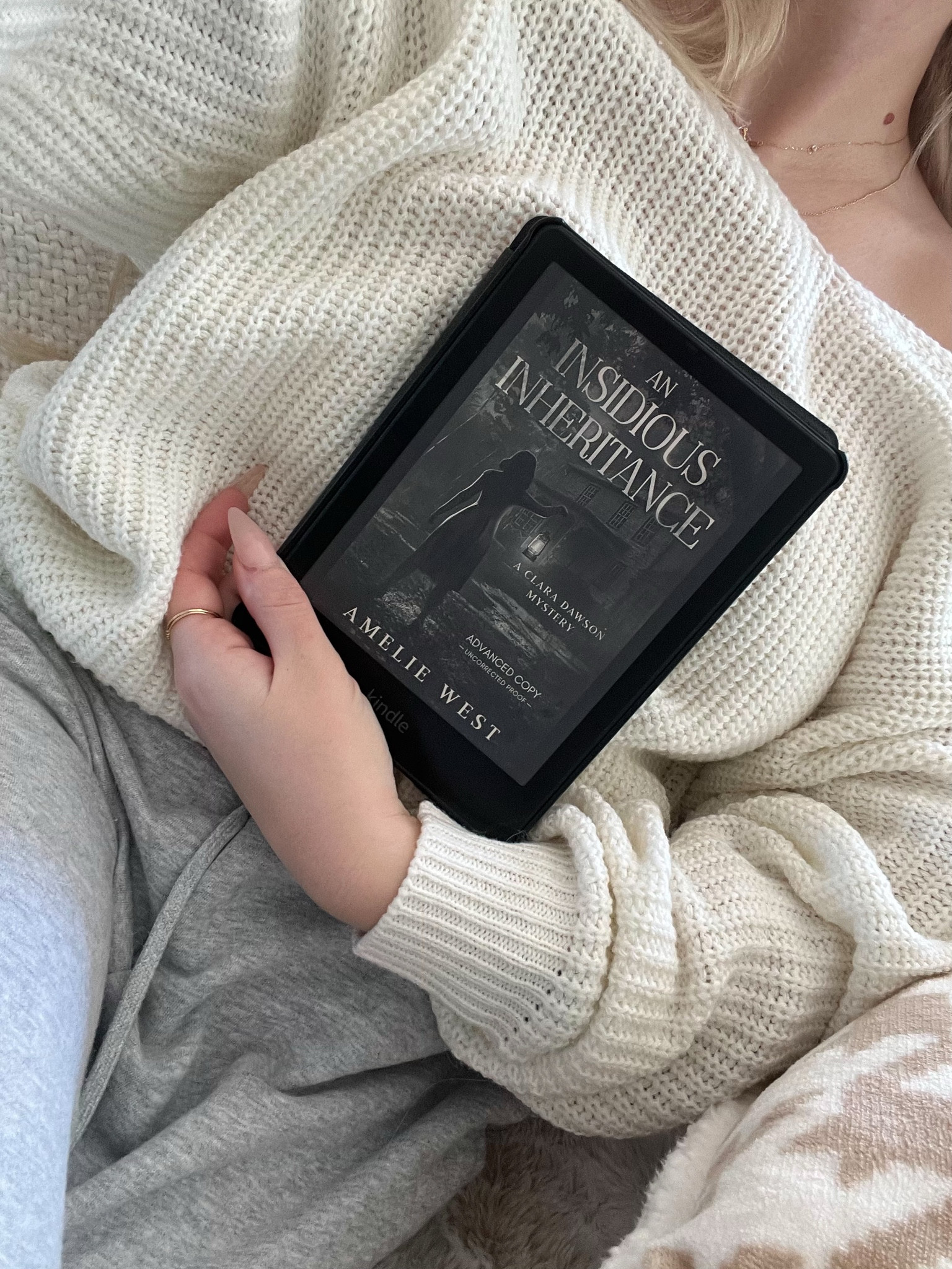 Some secrets refuse to stay buried…

Upstate NY, 1933. When Clara Dawson learns of her estranged father's death, she’s relieved to close that chapter of her life for good. But as his only child, Clara unexpectedly inherits Hollowfield House, a remote inn at the edge of a small town that she didn’t even know existed. Selling it could help her escape her mounting financial troubles, but first, she must confront the chilling mysteries that haunt its halls.

Arriving at Hollowfield, Clara is unnerved by eerie encounters that leave her questioning her sanity—a mysterious locket, an unsigned letter, and the apparition of a young woman who seems tied to the inn's dark history. As these unsettling incidents escalate, Clara begins to suspect that her father's death may not have been as straightforward as she was led to believe.

Her search for answers draws her into the tangled web of the inn’s haunted past, revealing a truth more sinister than she could have imagined. Someone—or something—is determined to keep the past buried, and they will stop at nothing to silence Clara before she uncovers the truth of Hollowfield House.

For readers who crave historical fiction woven with romantic tension and gothic suspense, An Insidious Inheritance is a mystery that will keep you guessing until the last page.

Author: Amelie West

#LTKGiftGuide #LTKFindsUnder50 #LTKHome