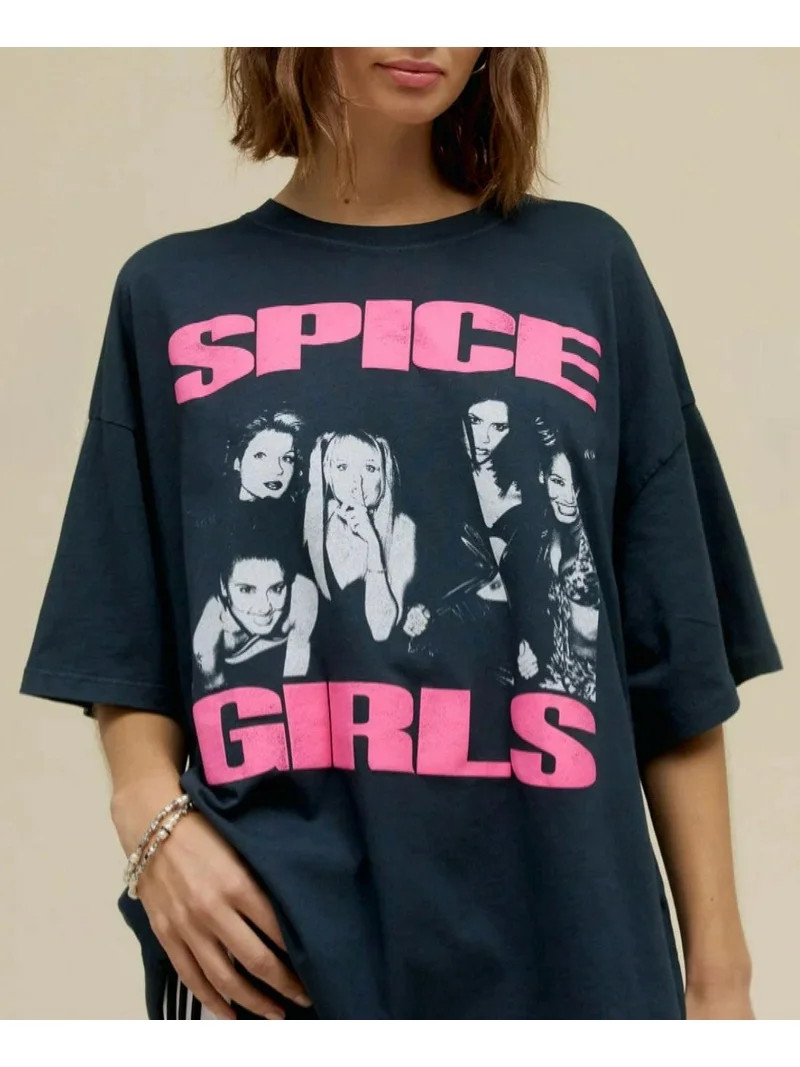 Spice Girls Graphic T-Shirt, 90s Music Tee | Walmart (US)