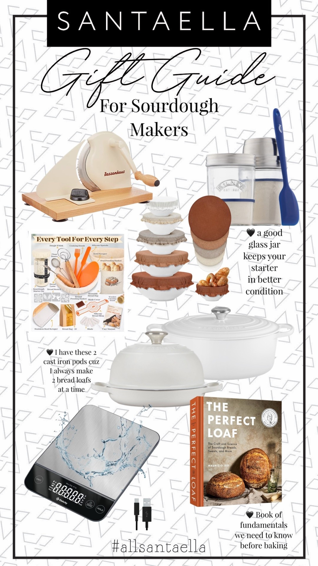 For the ones who love baking from scratch — this gift guide is for you 🍞
Everything a sourdough maker actually uses (and loves). 


Comment BREAD and I’ll DM you the full list 🤍

#LTKGiftGuide #LTKHome #LTKSeasonal