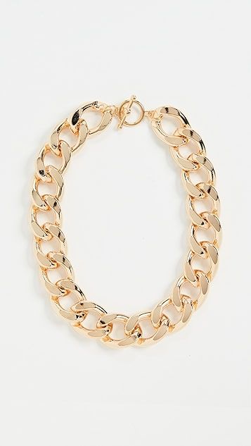 18" Gold Large Links Chain Necklace | Shopbop