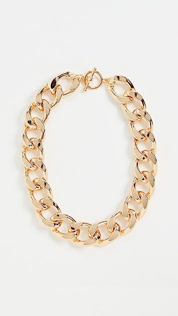 18" Gold Large Links Chain Necklace | Shopbop