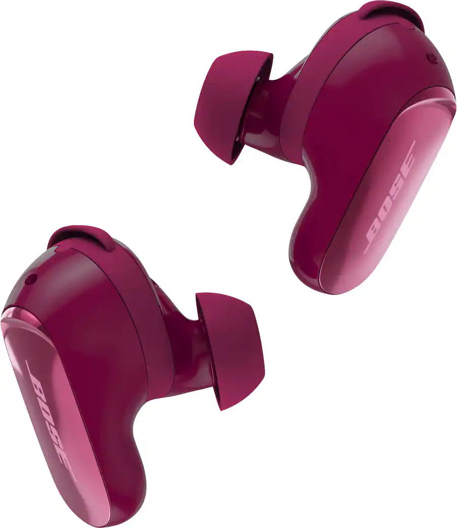 Bose - QuietComfort Ultra (2nd Gen) True Wireless Noise Cancelling In-Ear Earbuds - Deep Plum | Best Buy U.S.