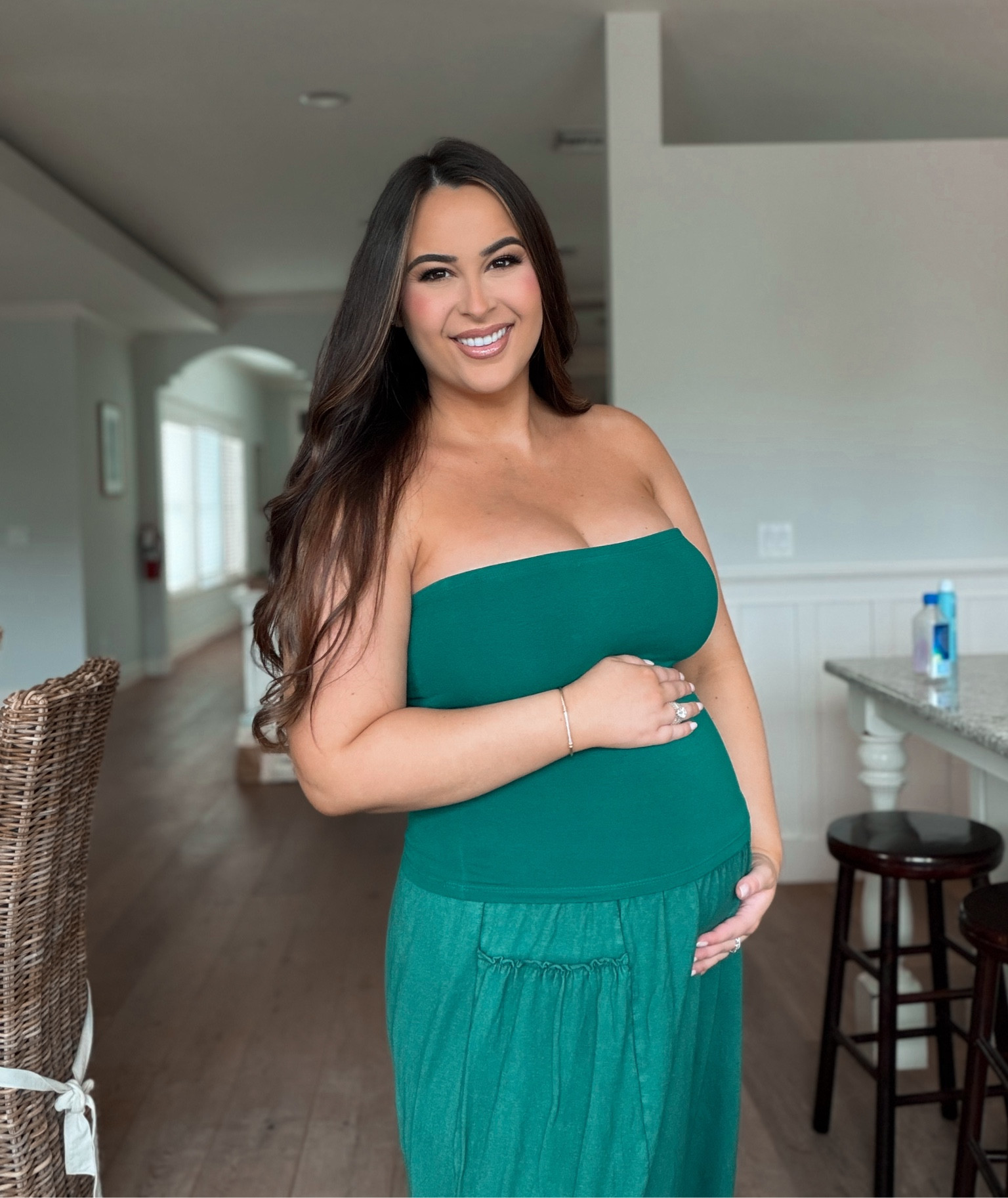 Beach outfit, lounge outfit, maternity outfit, aeri outfit  

#LTKootd #LTKBump
