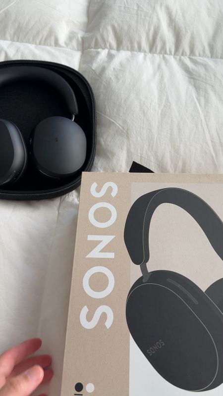 Sonos Ace headphones. These are incredible. Fit my small head so well. Minimal and sleek  