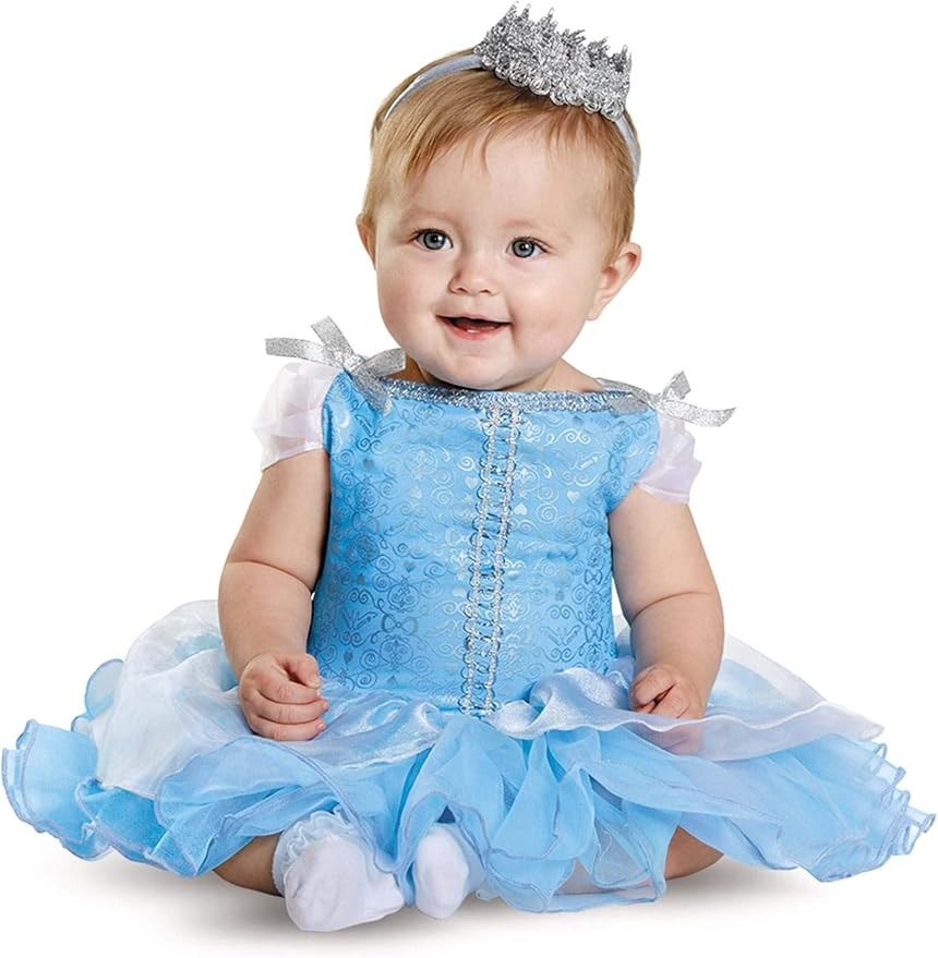 Disguise Cinderella Prestige Costume for Infants 6/12 Months | Amazon (US)