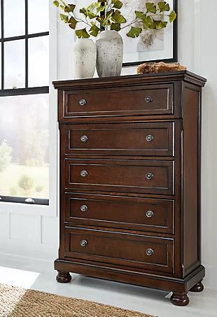 Porter 5 Drawer Chest of Drawers | Ashley Homestore