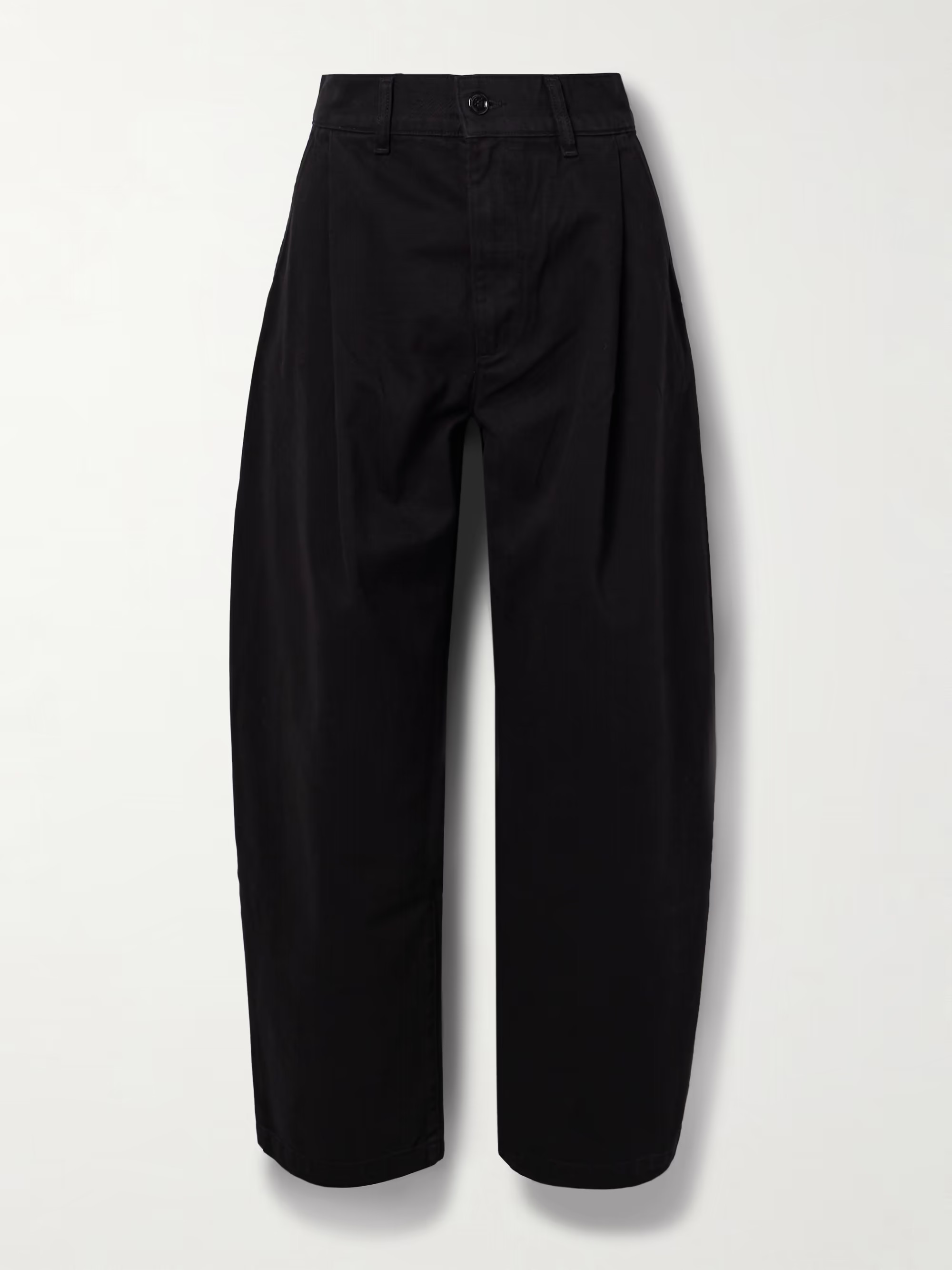 Danika cotton-twill barrel-leg pants | NET-A-PORTER (UK & EU)
