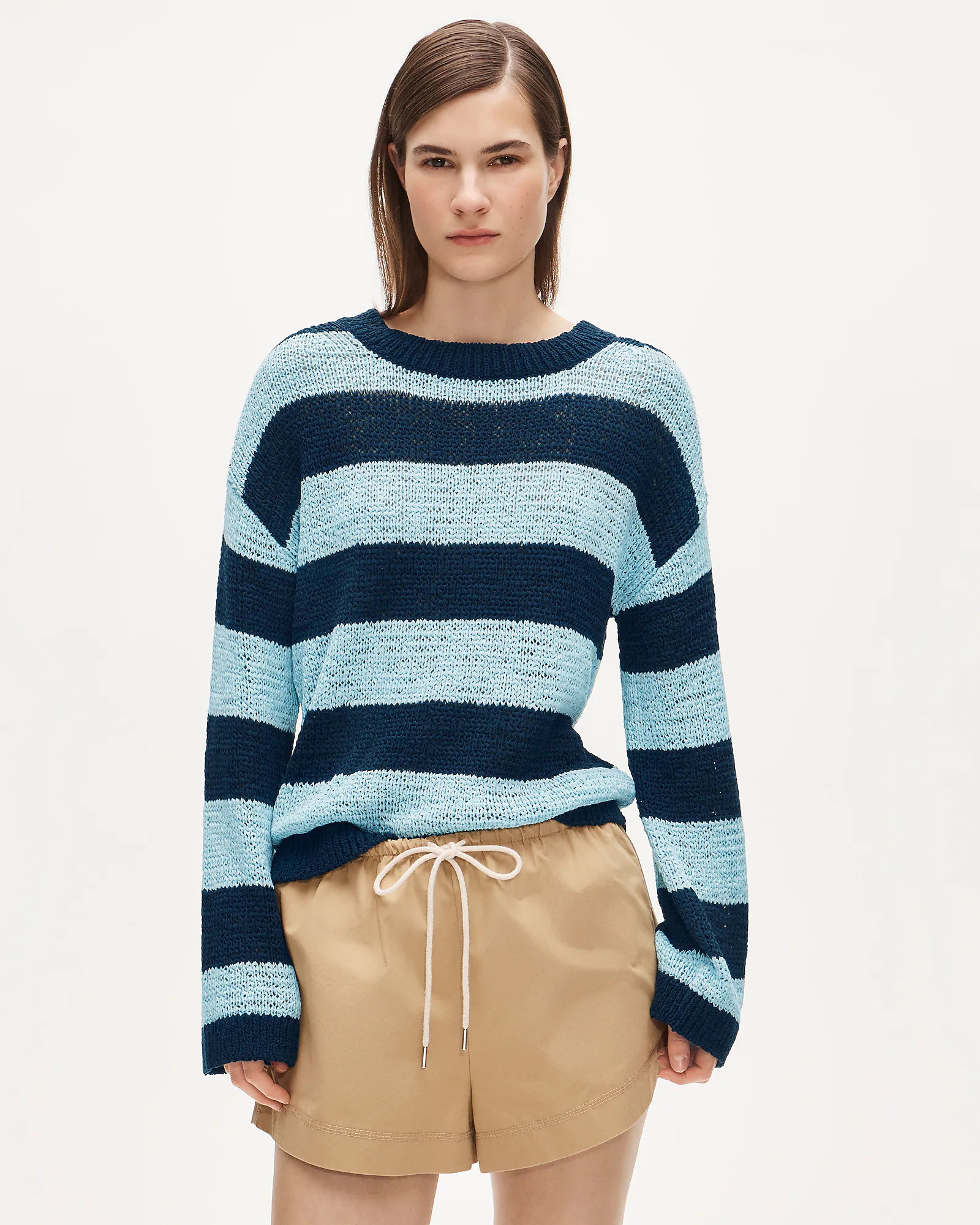 Montauk pullover sweater in rugby stripe | J. Crew US