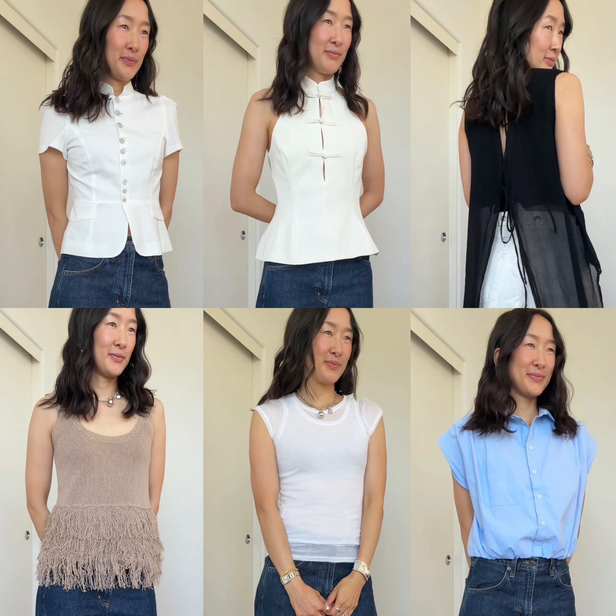 Took the smallest size in all! Love that the layered white tee is 100% cotton!!!