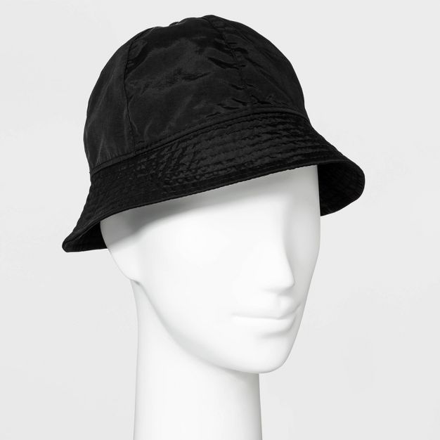 Women's Nylon Bucket Hat - Wild Fable™ Black | Target